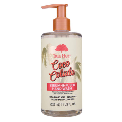 Tree Hut Coco Colada Serum Infused Hand Wash, Nourish & Hydrate Hands with Strengthening Skin Care, Long Lasting Scent, Cleanse & Lock in Moisture, 11 fl oz.