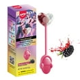 Amos TastySounds Music Lollipops, Blackberry K-pop Audio Lollipop Fat-Free Natural Flavor (Pack of 2)