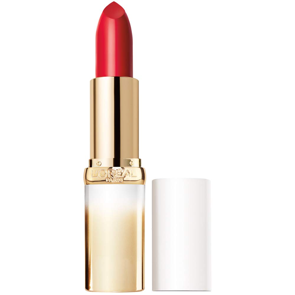 L’Oréal Paris Age Perfect Satin Lipstick with Precious Oils, 202 Blooming Rose, 0.13 Ounce