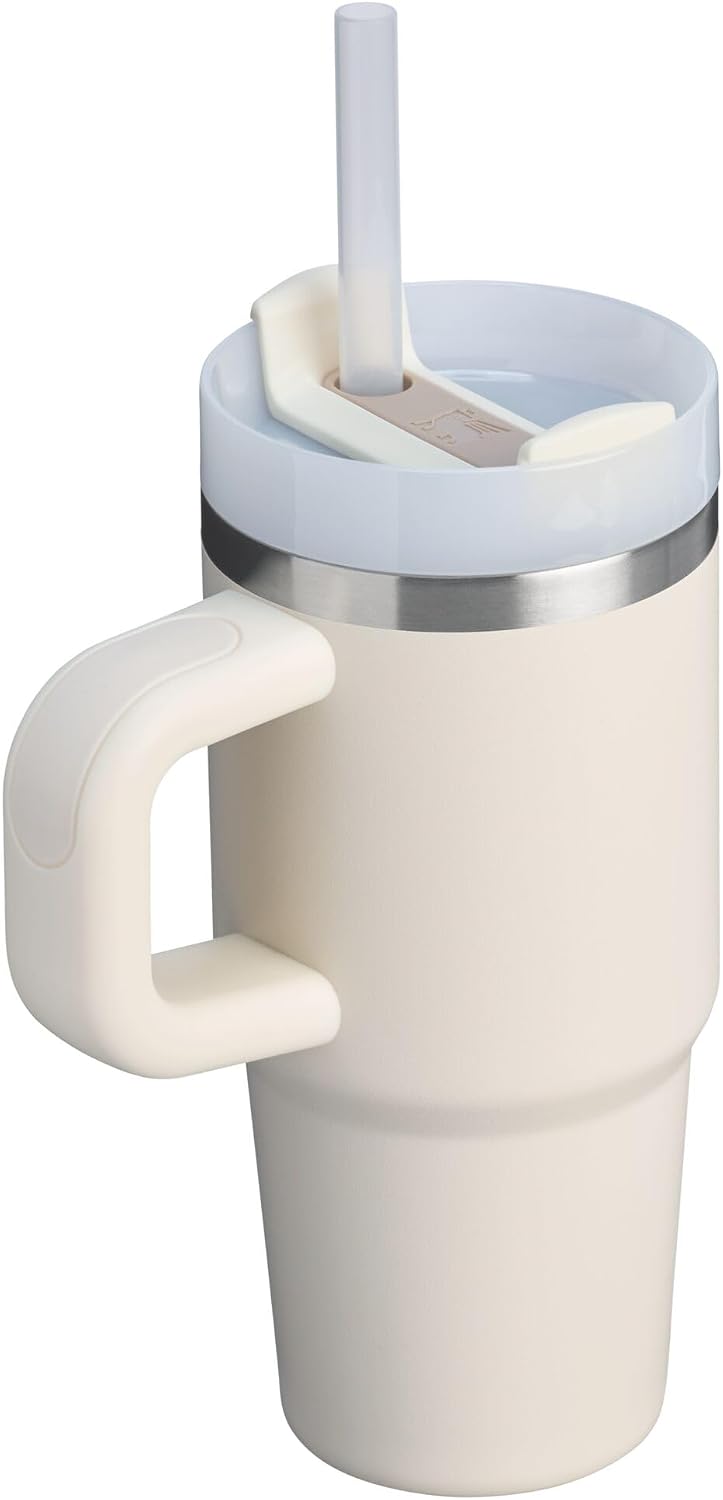 STANLEY Quencher H2.0 Flow State Tumbler, 14 oz, Cream 2.0