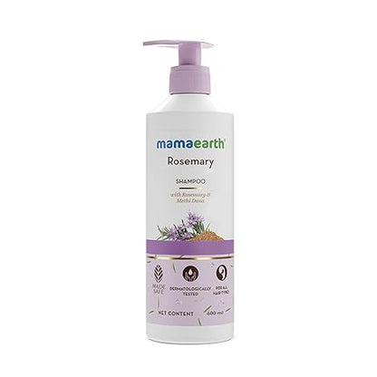 Mamaearth Rosemary Shampoo with Rosemary & Methi Dana 20.29 Fl Oz/600ml