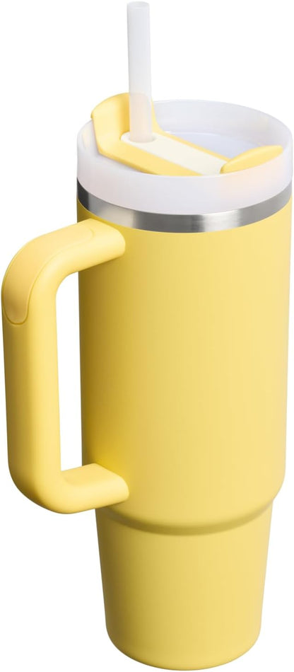 STANLEY Quencher H2.0 Flow State Tumbler, 30 oz, Daffodil
