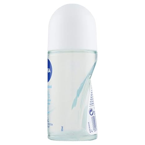 Nivea Roll On Aluminium Free Fresh Natural 0% Aluminum Free Deodorant, 50g, Pack of 1