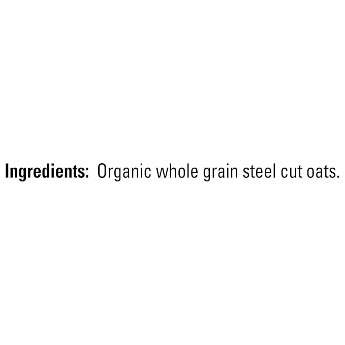 Quaker Steel Cut Oats, USDA Organic, Non GMO Project Verified, 20oz Resealable Bags (Pack of 4)
