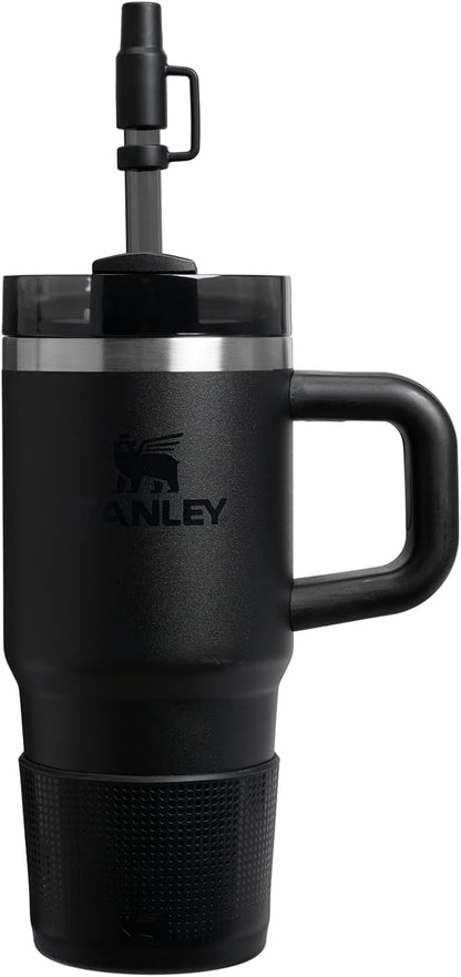Stanley Quencher Boot and Straw Cover Cap | Anti-Slip Silicone Protector for Tumbler with Handle | Accessory Set for Stainless Steel Drinking Cup | BPA-Free