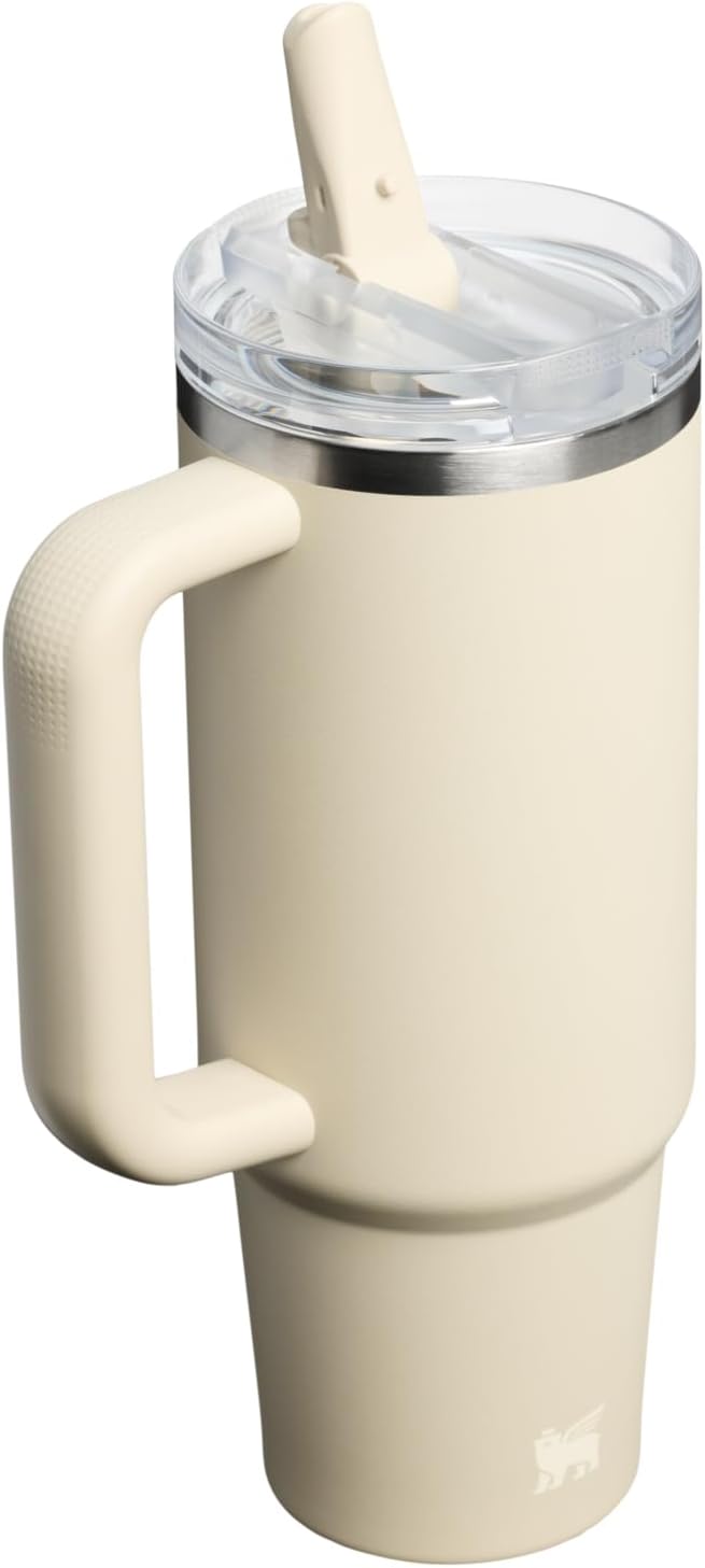STANLEY Quencher ProTour Flipstraw Tumbler, 30 oz, Toasted Almond