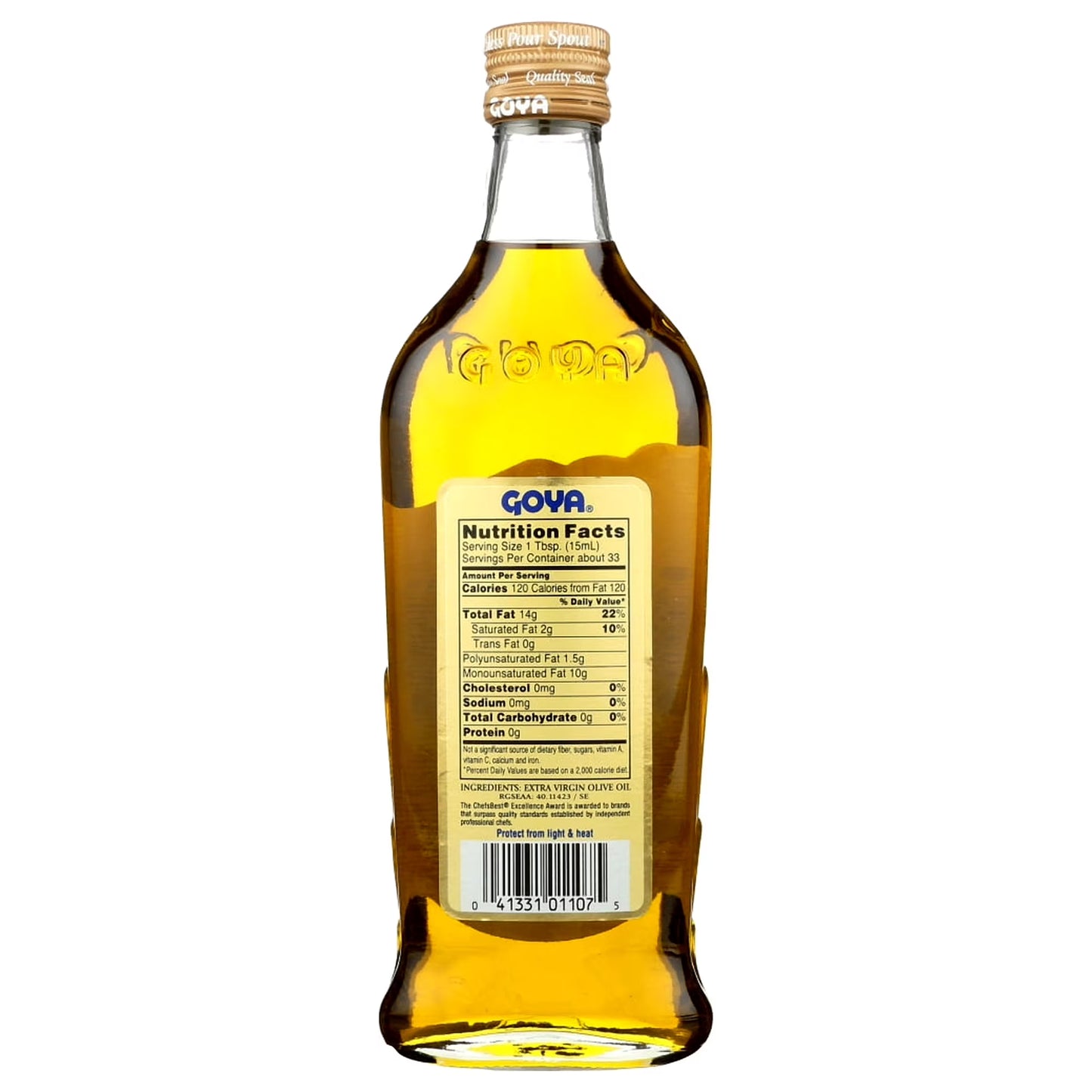 Goya Extra Virgin Olive Oil First Cold Press, 17 fl oz
