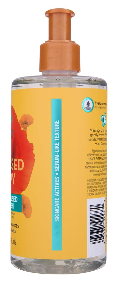 Tree Hut Sunkissed Poppy Serum Infused Hand Wash, Nourish & Hydrate Hands with Strengthening Skin Care, Long Lasting Scent, Cleanse & Lock in Moisture, 11 fl oz.