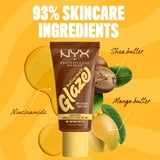NYX Professional Makeup Buttermelt Glaze Tinted Moisturizer, SPF 30, Nutmeg Butta, All Skin Types, 1.01 fl oz