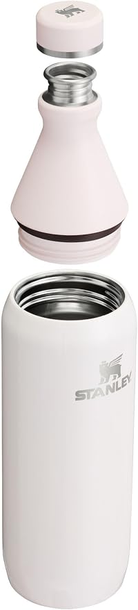 STANLEY All Day Slim Bottle, 20 oz, Rose Quartz