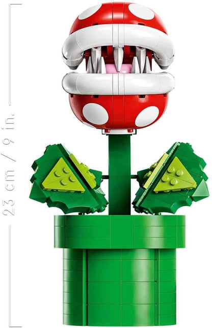 LEGO Super Mario Piranha Plant Building Sets for Adults - Mario Collectible for Men & Women, Ages 18+ Years - Gift for Birthdays - Bedroom, Home Office, or Book Shelf Decor - 71426