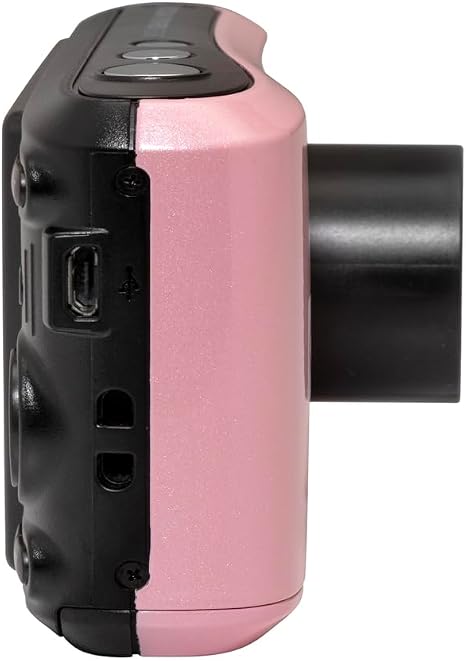 KODAK PIXPRO FZ45 16MP Compact Digital Camera, 4X Optical Zoom, AA, Pink
