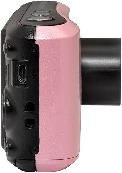 KODAK PIXPRO FZ45 16MP Compact Digital Camera, 4X Optical Zoom, AA, Pink