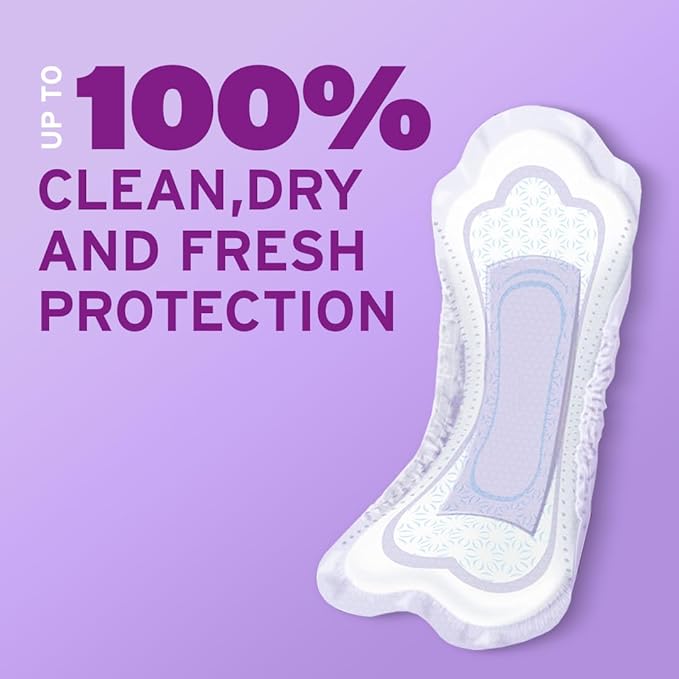 Poise Incontinence Pads & Postpartum Incontinence Pads, 6 Drop Ultimate Absorbency, Regular Length, 33 Count, Packaging May Vary