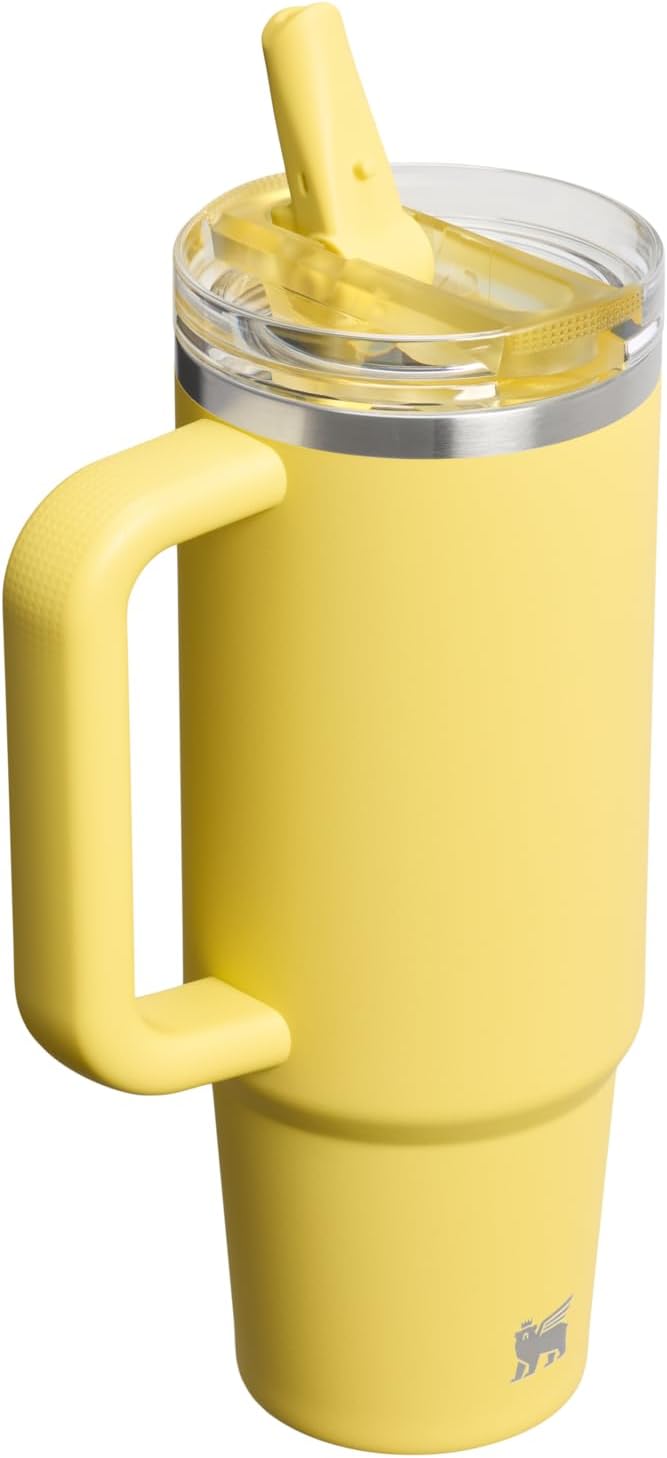 STANLEY Quencher ProTour Flipstraw Tumbler, 30 oz, Daffodil