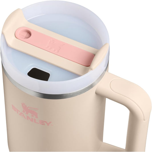 STANLEY Quencher H2.0 Flow State Tumbler, 40 oz, Champagne