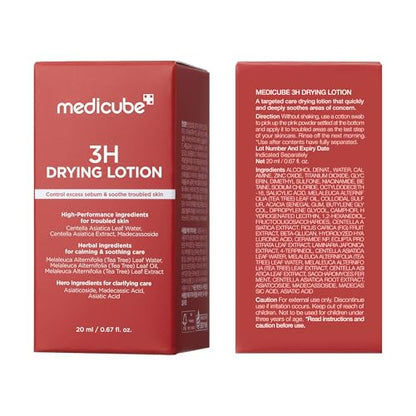 medicube 3H Overnight Drying Lotion for Targeted Spot Care (Pack of 2)