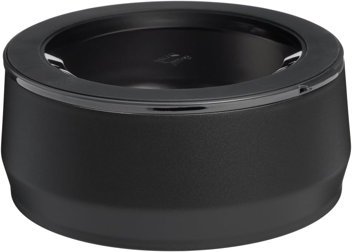 STANLEY Pet Bowl | 3-Cup (24 oz) Insulated Stainless Steel Dog & Cat Bowl | Splash-Resistant Lid | Dishwasher Safe | BPA-Free | Black 2.0