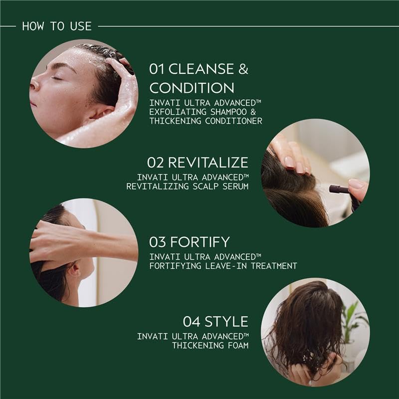 Aveda Invati Ultra Advanced Fortifying Leave-In Treatment | Step 4 of 4 | Reduces Hair Loss by 77% | Strengthens Thinning Hair | AntiFrizz Detangles Heat Protectant | 98% Naturally Derived*