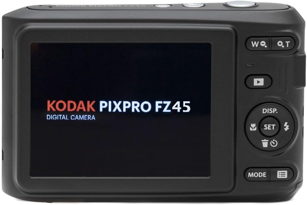 Kodak PIXPRO FZ45 Digital Camera (Black) Bundle