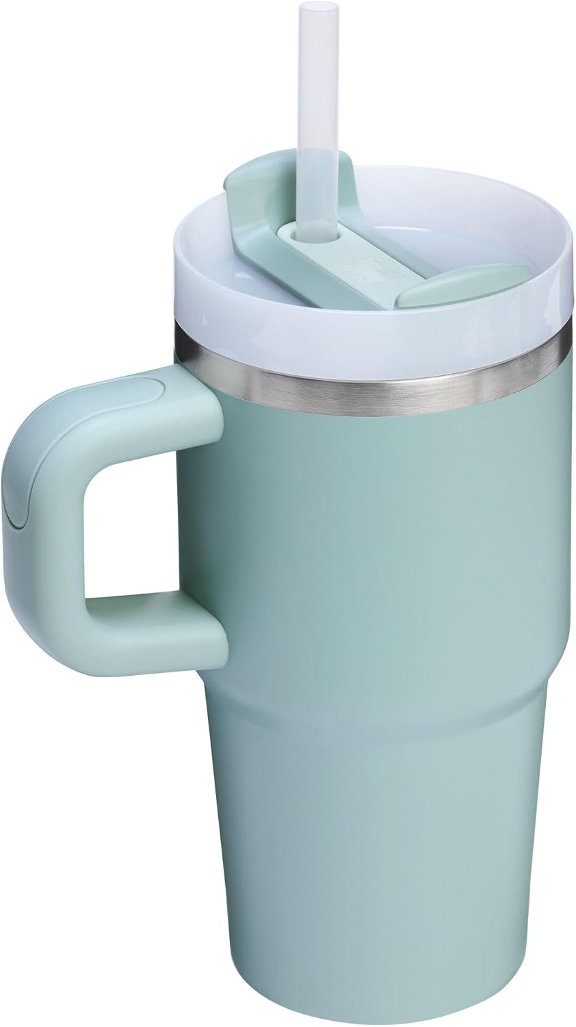 STANLEY Quencher H2.0 Flow State Tumbler, 20 oz, Seafoam