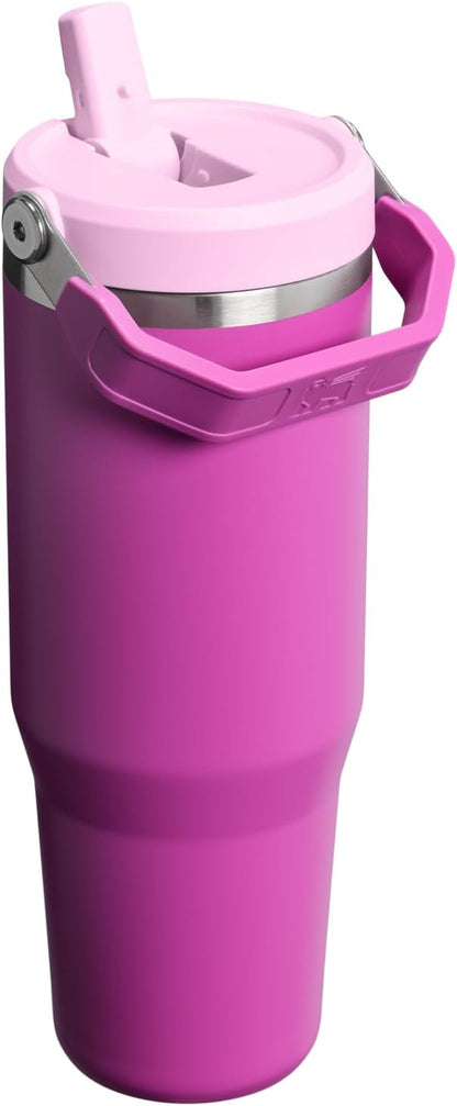 STANLEY IceFlow 2.0 Flip Straw Tumbler, 30 oz, Dark Blossom