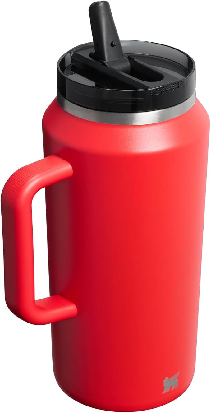 STANLEY Quencher ProTour Flipstraw Tumbler, 64 oz, Chili Black