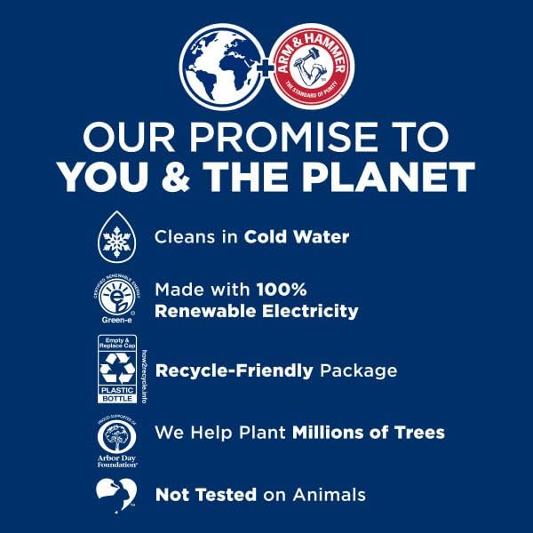 ARM & HAMMER Sensitive Skin Plus Fresh Scent Liquid Laundry Detergent