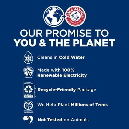 ARM & HAMMER Sensitive Skin Plus Fresh Scent Liquid Laundry Detergent
