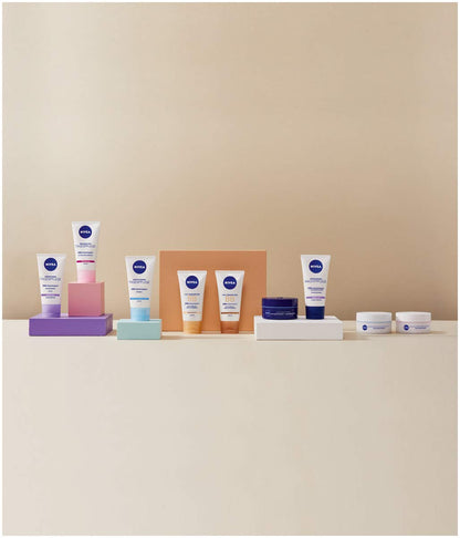 NIVEA BB Cream for Face, Hydrating Tinted Daily Moisturizer with Natural Coverage for Medium to Dark Skin Tones, Lightweight Skin-Perfecting Cream with Minerals, Jojoba Oil and Pro-Vitamin B5, 50 ml