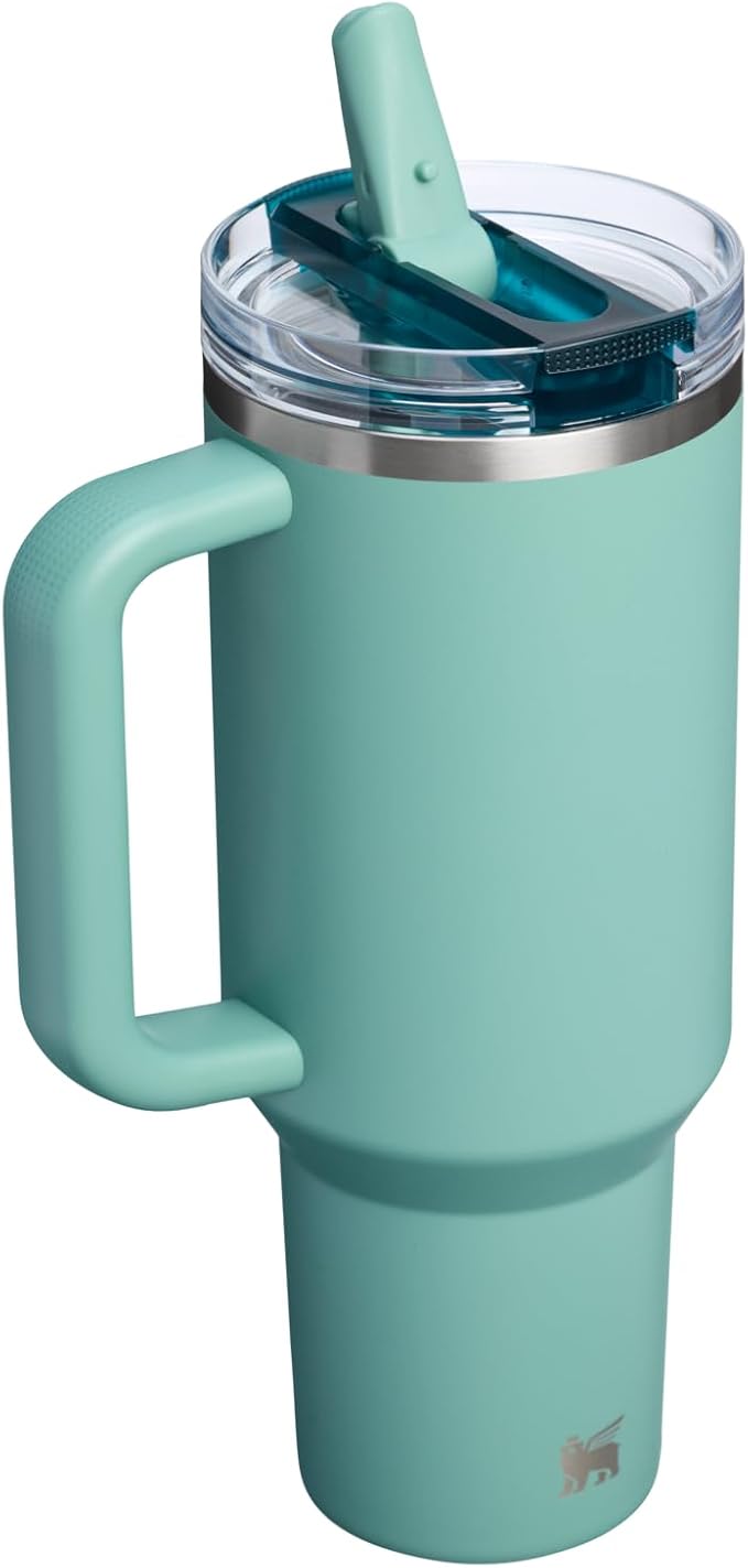 STANLEY Quencher ProTour Flipstraw Tumbler, 40 oz, Spring Green