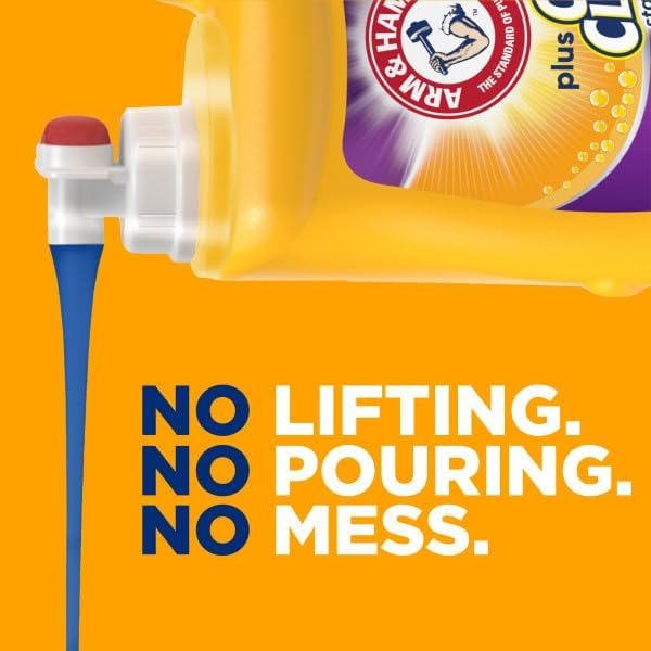 ARM & HAMMER Plus OxiClean with Odor Blasters Liquid Laundry Detergent