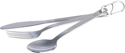 STANLEY Wildfare Pro 15-Piece Stainless Steel Fry Pan Cook Set | 8.75 in Fry Pan with Fold & Lock Handle | Plates and Utensils | Camping Essentials for Your Camp Kitchen | BPA-Free