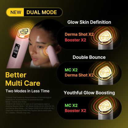 medicube Dual Hydration & Firming Set, Booster Pro X2 & Capsule Cream Duo