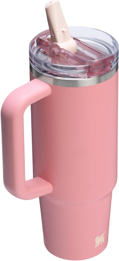 STANLEY Quencher ProTour Flipstraw Tumbler, 30 oz, Pink Mesa