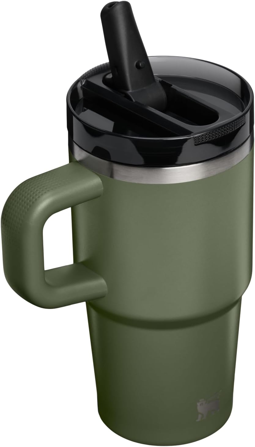 STANLEY Quencher ProTour Flipstraw Tumbler, 20 oz, Dried Pine