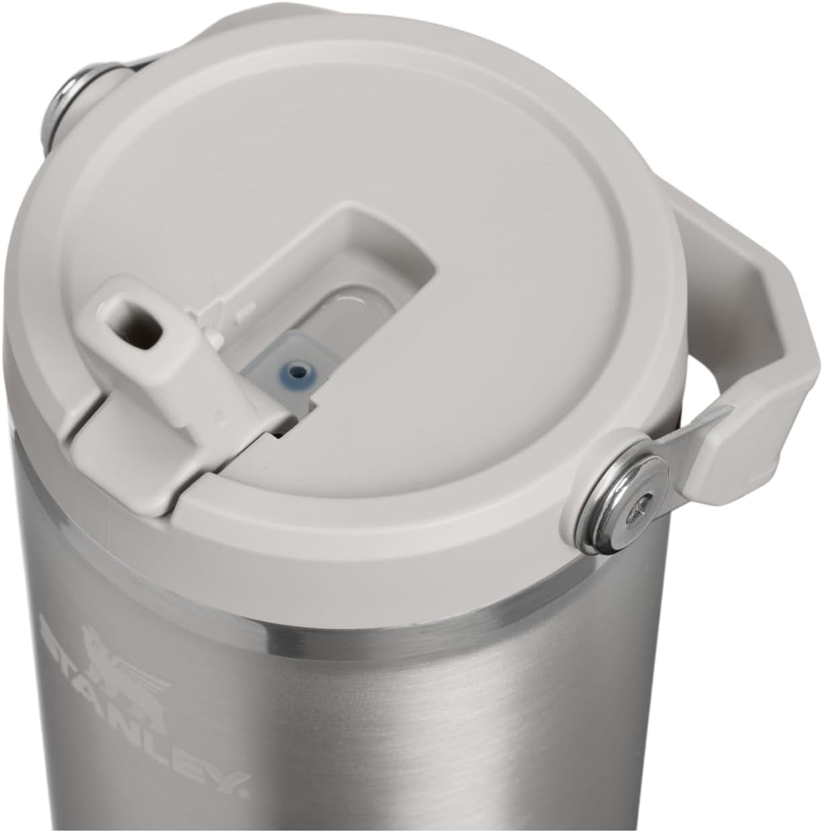 STANLEY IceFlow 2.0 Flip Straw Tumbler, 40 oz, Stainless Steel Ash