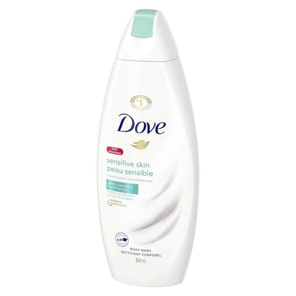 Dove Body Wash, Sensitive Skin, 12 oz