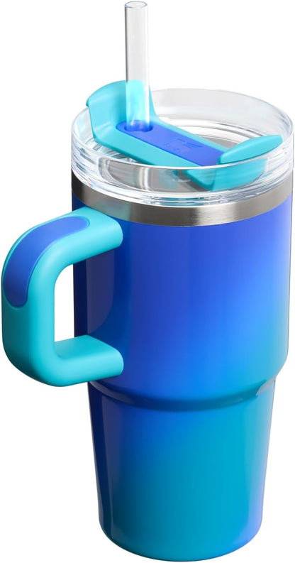 STANLEY Quencher H2.0 Flow State Tumbler, 20 oz, Sea Glass Aura