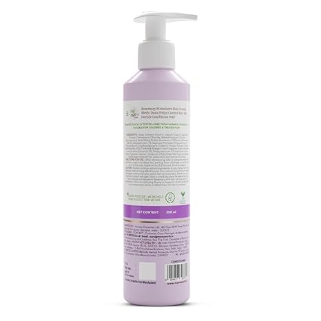 MAMAEARTH Rosemary Conditioner with Rosemary & Methi Dana 250 ml