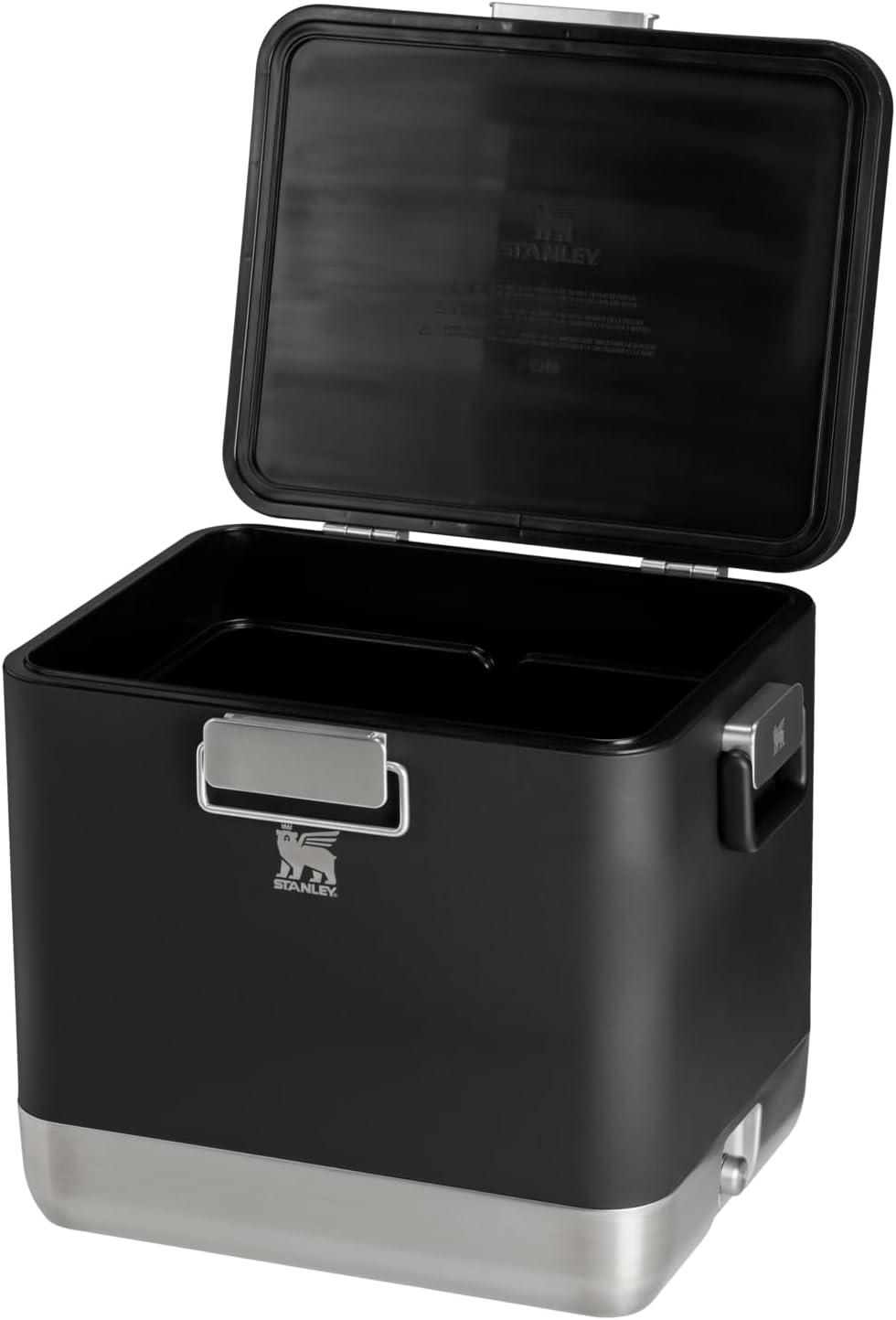STANLEY Lifted Spirits Stainless Steel Cooler | Vacuum Insulated Hard Cooler | Leakproof VaultSeal Latch | Premium 18/8 Recycled Stainless Steel | BPA-Free