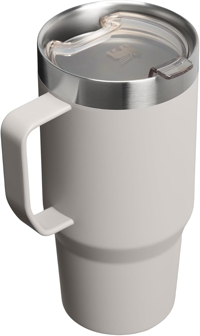 STANLEY The Everyday Suburban Mug | 24 oz | Drink Through Lid | Cup for Coffee, Tea and Drinks | Insulated Stainless Steel Coffee Mug | BPA-Free | Ash