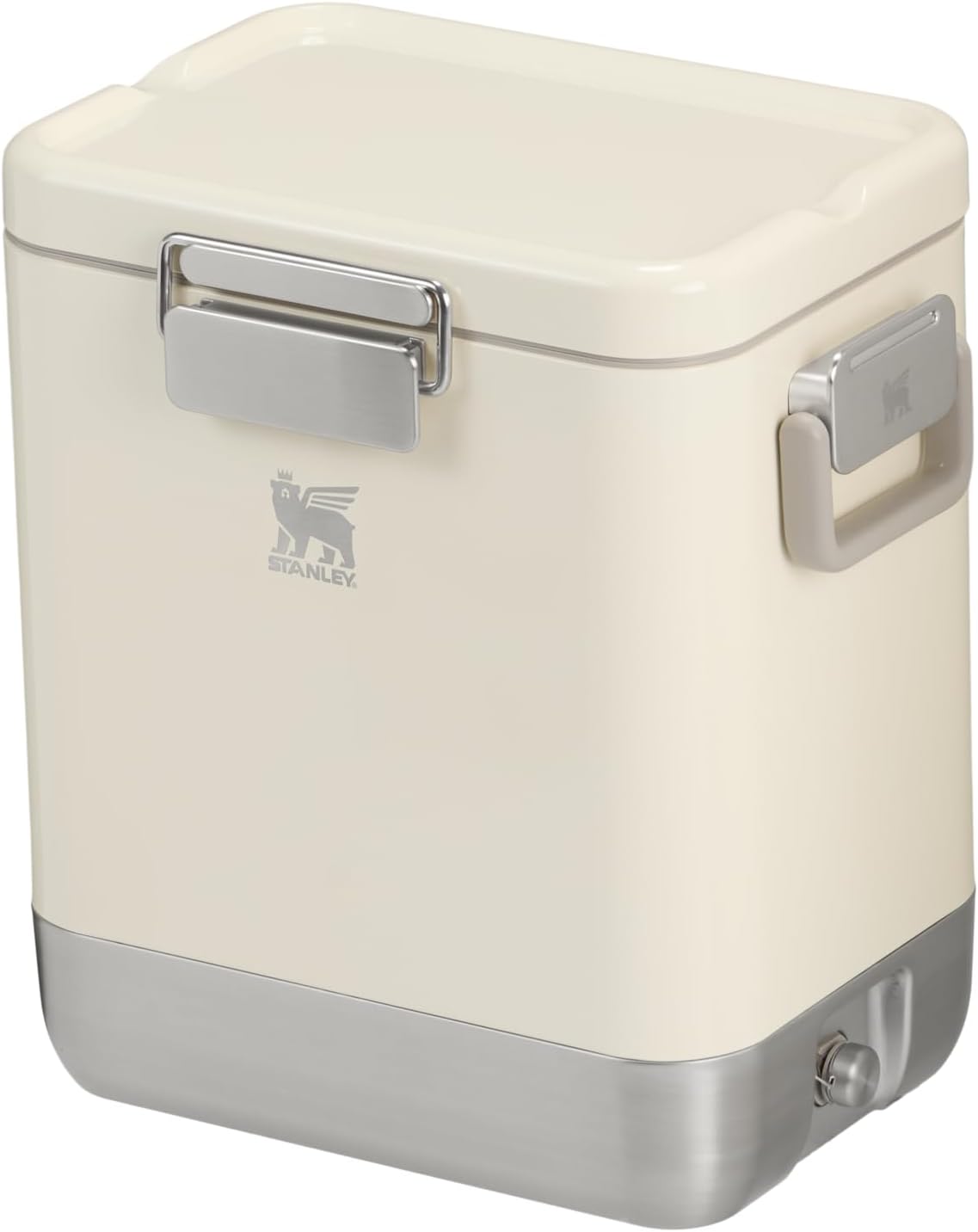 STANLEY Lifted Spirits Stainless Steel Cooler | Vacuum Insulated Hard Cooler | Leakproof VaultSeal Latch | Premium 18/8 Recycled Stainless Steel | BPA-Free