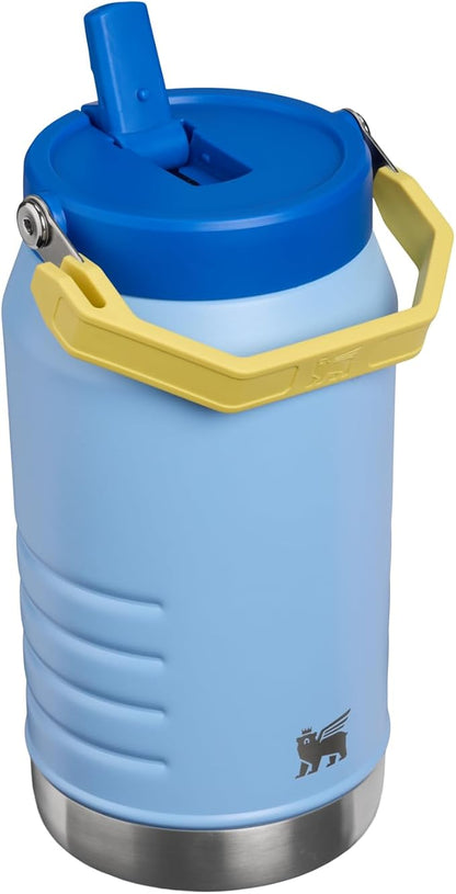 STANLEY IceFlow Flip Straw 2.0 Jug, 64 oz, Cornflower Admiral Blue