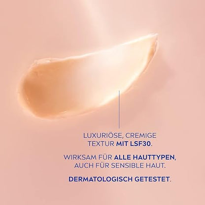 NIVEA Cellular Hyaluron Filler + Elasticity Day Cream – 50 ml Anti-Ageing Face Moisturiser with Hyaluronic Acid, Creatine, Collagen & Elastin Boost, Rejuvenating Formula for Smoother Skin
