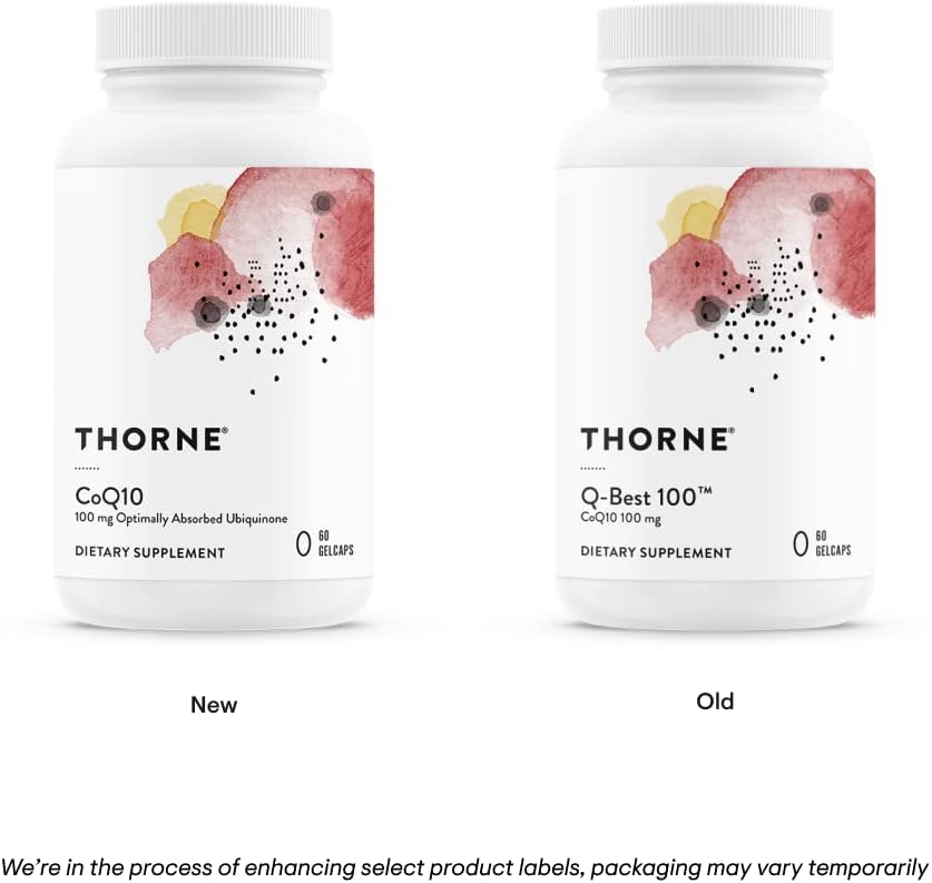 THORNE - Cellular Health Bundle - CoQ10 & NiaCel 400 - Support Energy, Cellular Defense & Healthy Aging - 30 to 60 Servings