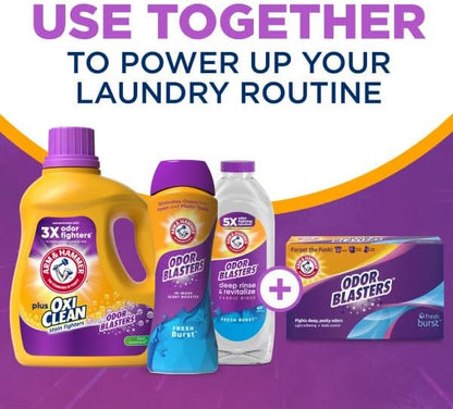 ARM & HAMMER Plus OxiClean with Odor Blasters Liquid Laundry Detergent