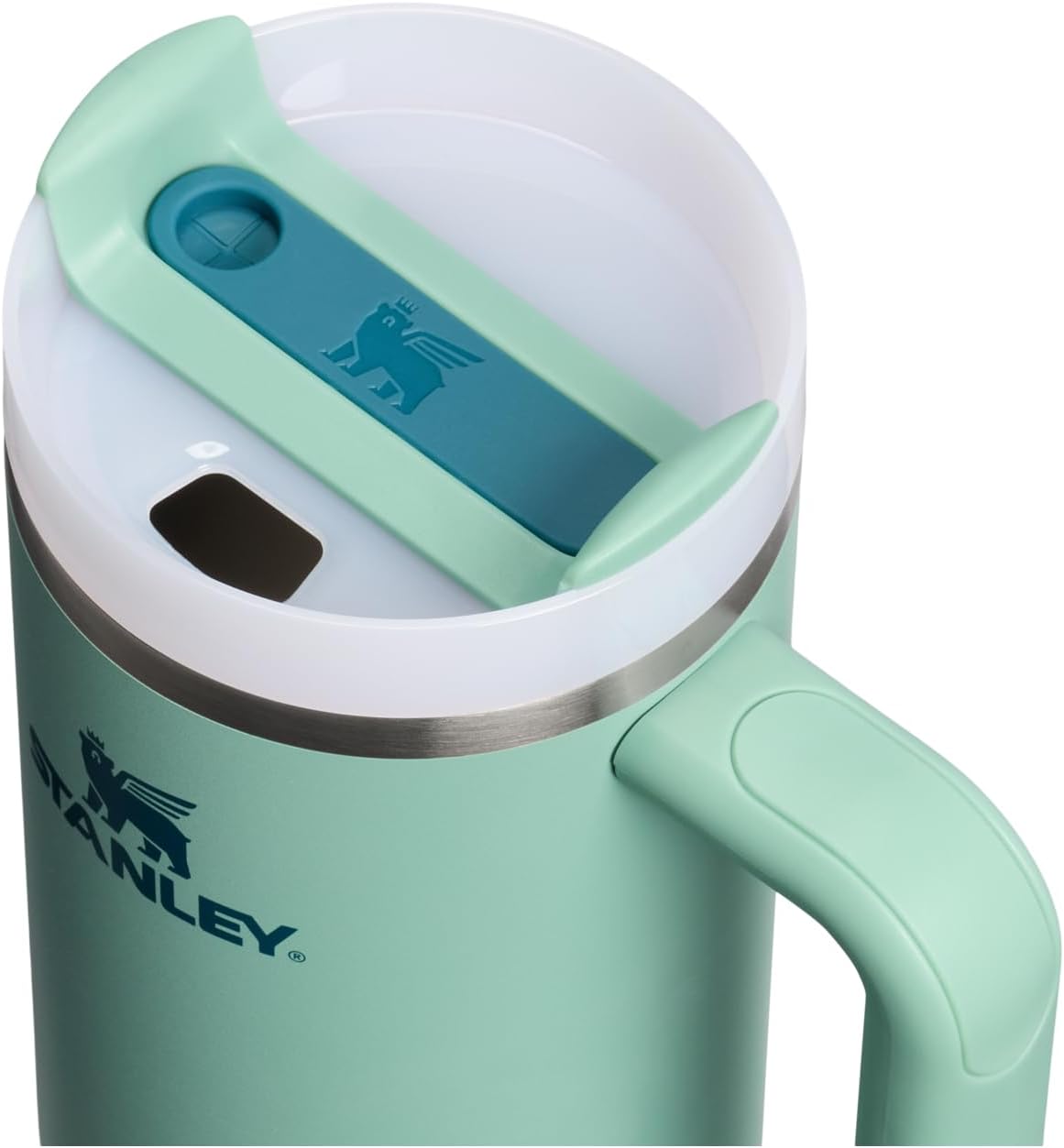 STANLEY Quencher H2.0 Flow State Tumbler, 30 oz, Spring Green