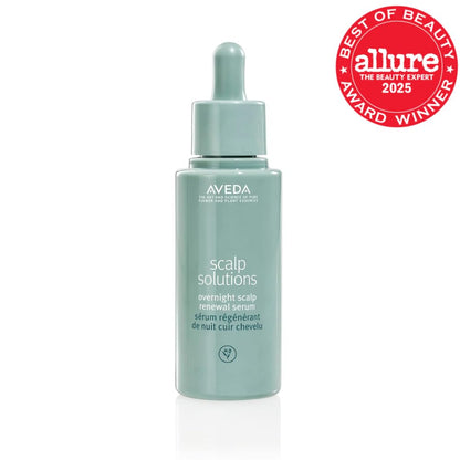 AVEDA Scalp Solutions Overnight Scalp Renewal Serum | Strengthens & Repairs Scalp Barrier for all Hair Types | Soothes Red, Dry, Irritated Scalp | 98% Naturally Derived*, 1.7 Fl Oz