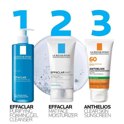 La Roche-Posay Effaclar Foaming Gel Cleanser for Oily Skin